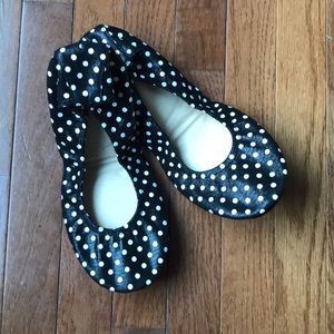Polka dot flats!